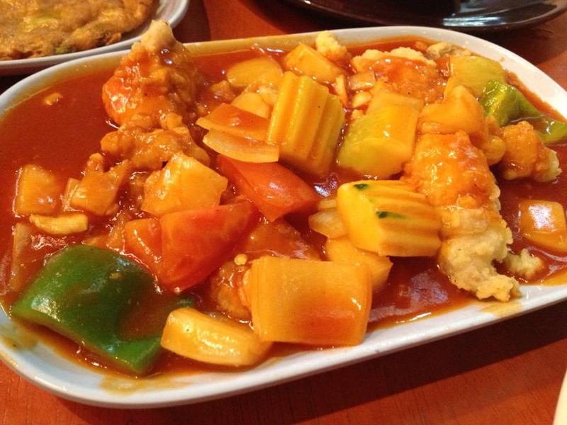 ผลาผัดเปรี้ยวหวาน