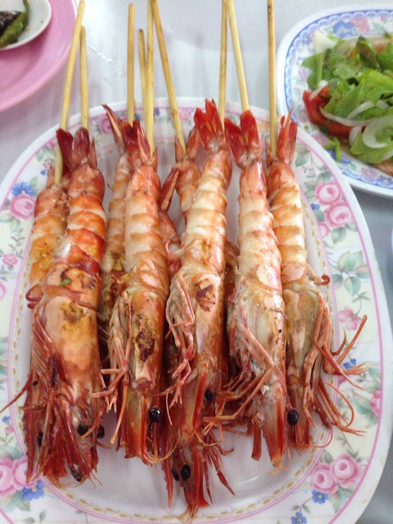 กุ้งเผาเกลือ