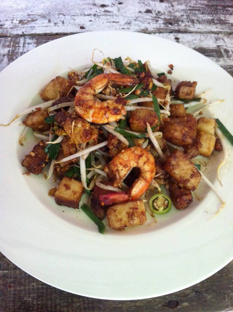 ขนมผักกาดเพิ่มกุ้ง