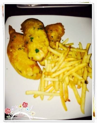 ปลากะพงทอดเบียร์