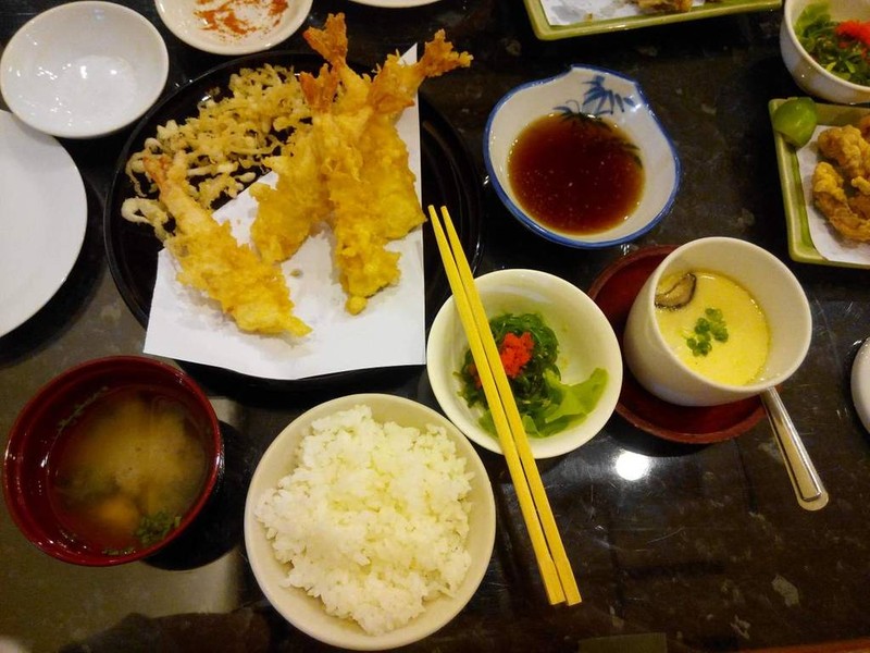 ชุดกุ้งเทมปุระทอด