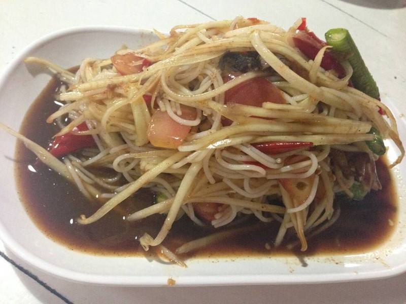 ส้มตำปูปลาร้า