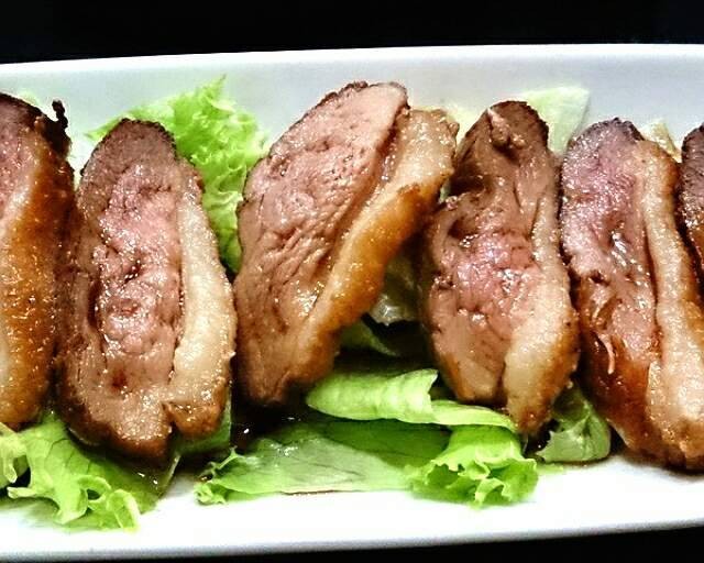อกเป็ดย่างซ๊อสหวาน