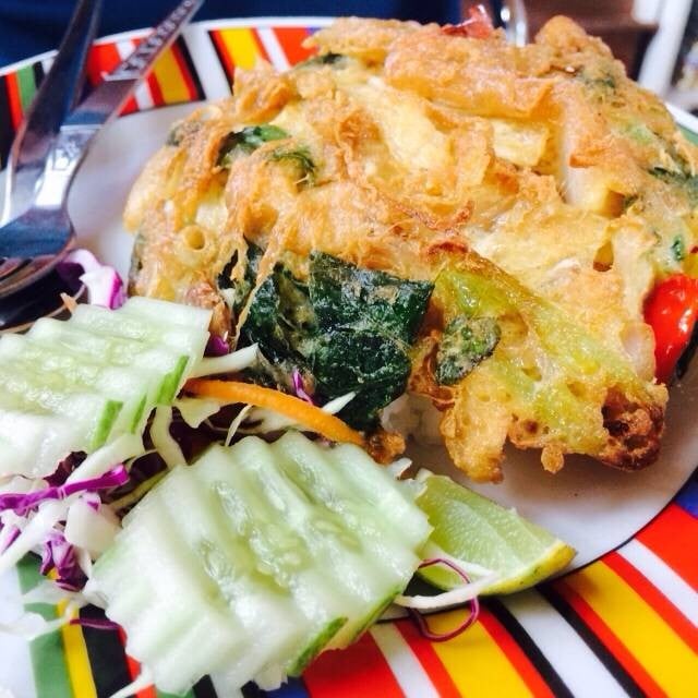 ข้าวไข่เจียวโบราณ#