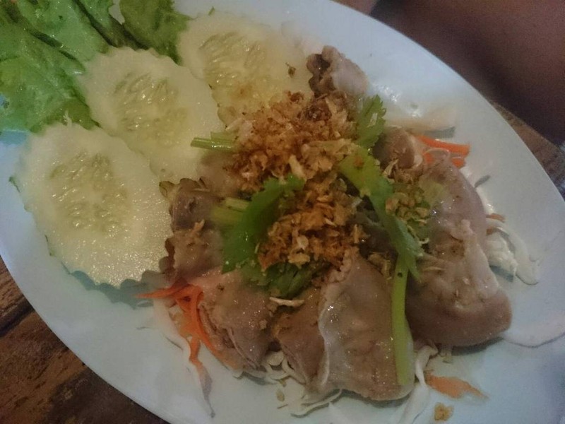 ใส้อ่อนลวกจิ้ม