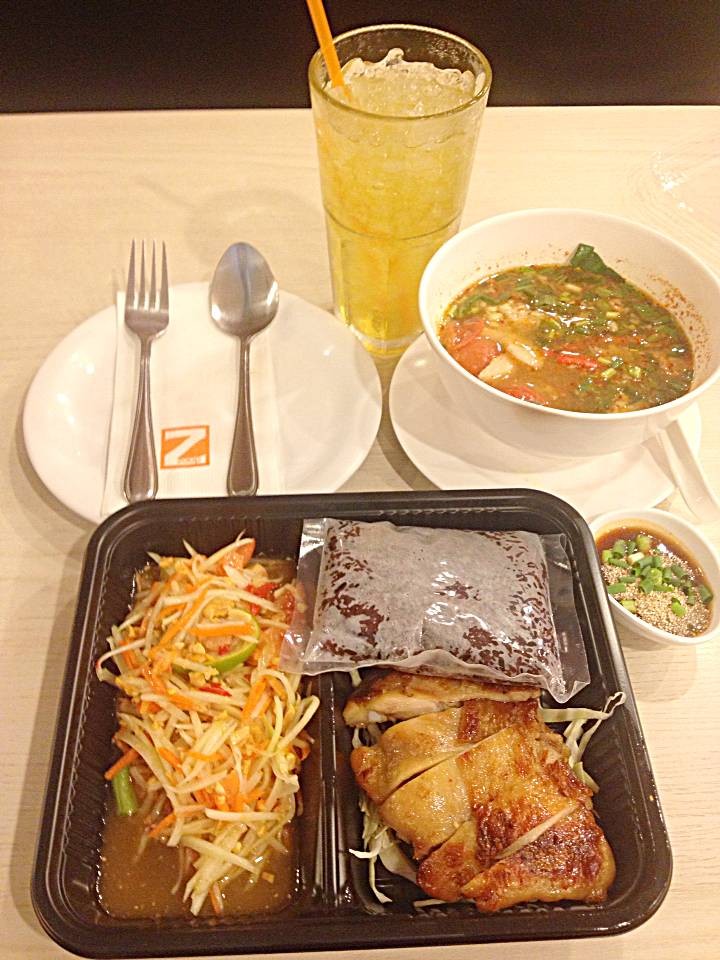 อร่อย คุ้มในราคา 129 บาท และ ต้มแซ่บหมู 89 บ.