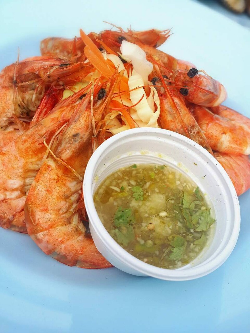 กุ้งเผา