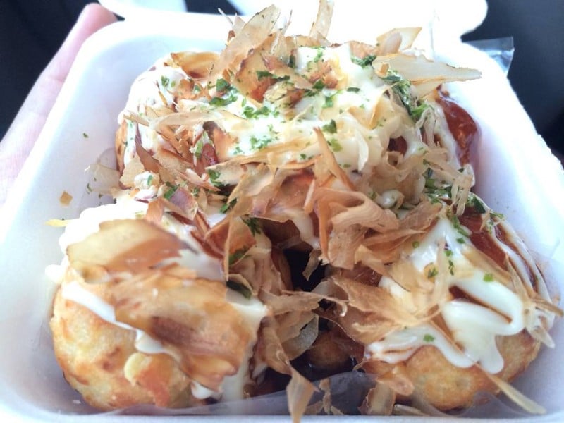 ทาโก๊ะรสเผ็ด 25.-