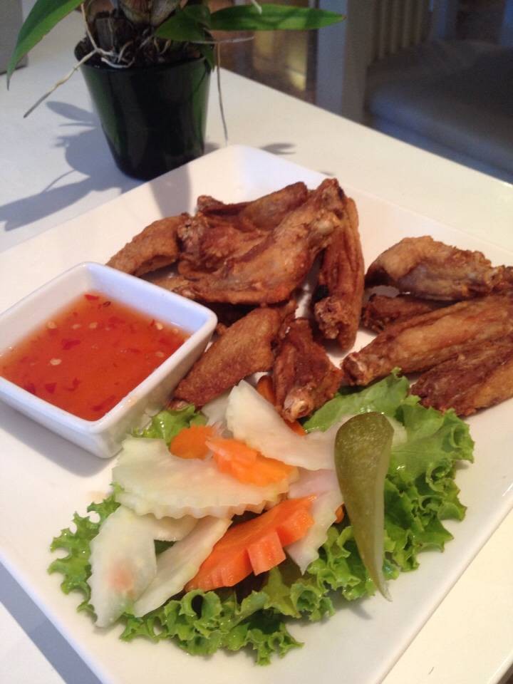 ปีกไก่ทอด