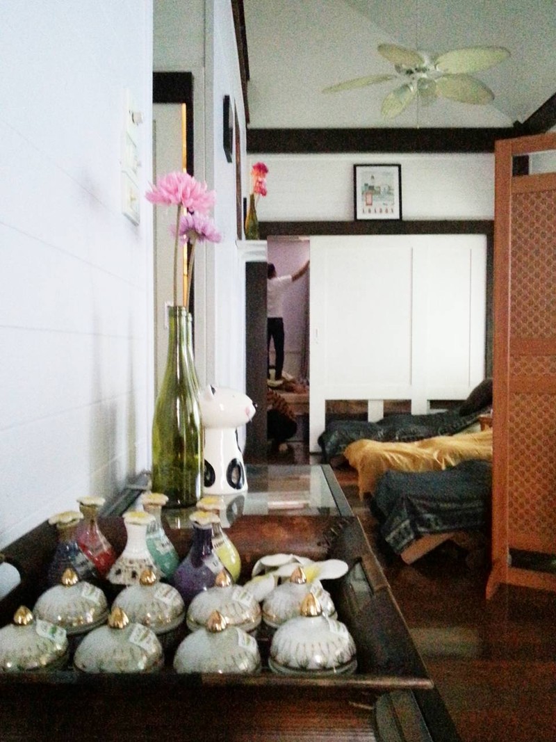 บริเวณนวด (แต่ห้องที่เราใช้บริการจะอยู่ด้านในอีกทีค่ะ)