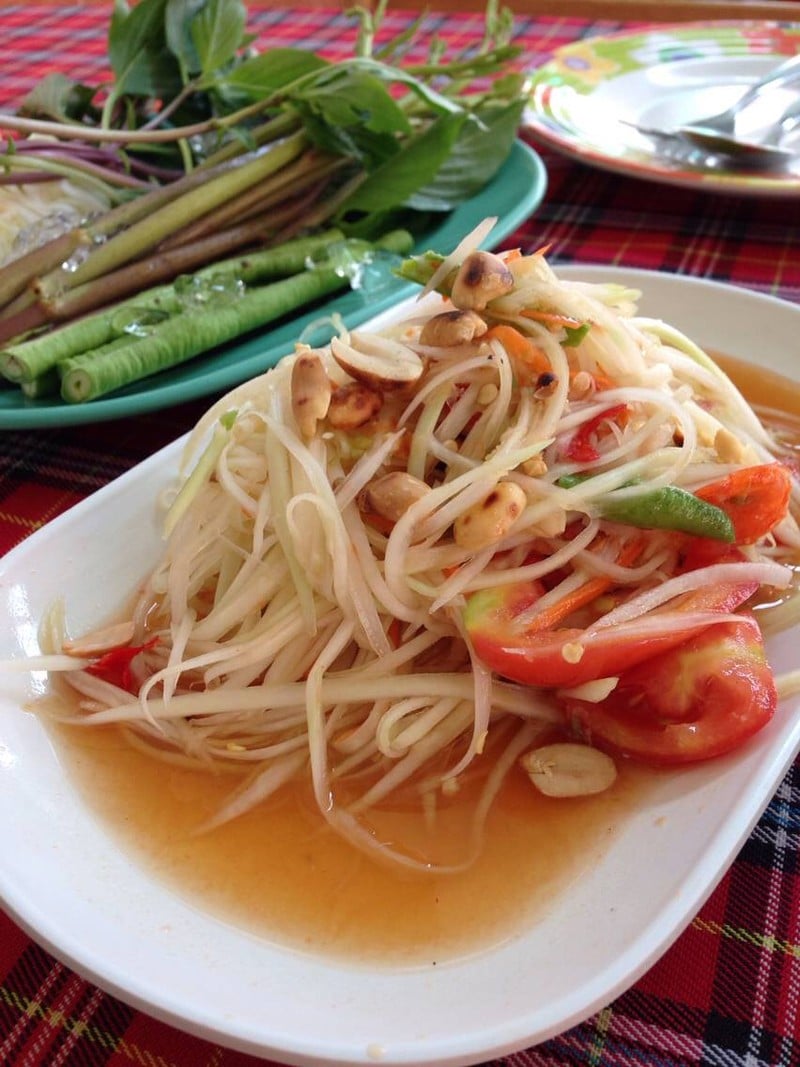 ส้มตำไทย ในตำนาน