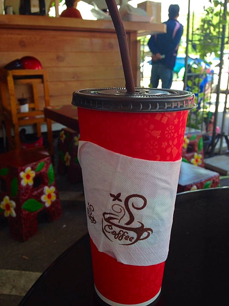 ลาเต้เย็น 35฿ 