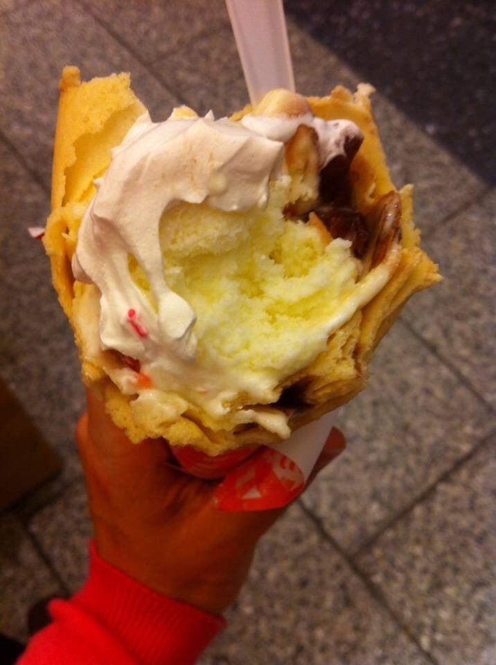 ทานให้เห็นเนื้อไอศกรีม