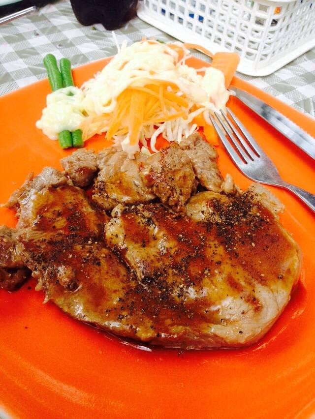 สเต็กเนื้อ อร่อยใช้ได้