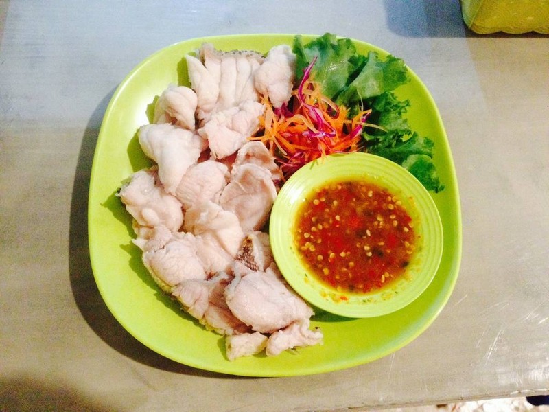 ปลาเก๋าลวกจิ้มเด็ดมาก