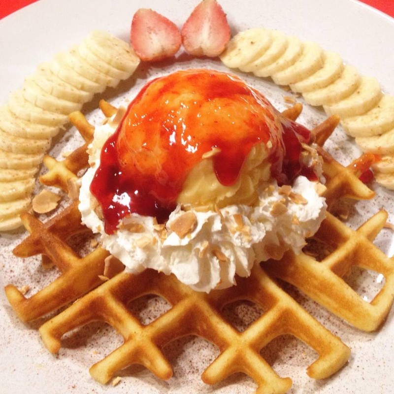 วาฟเฟิลไอศรีม :: อร่อยแค่ไหนต้องลอง