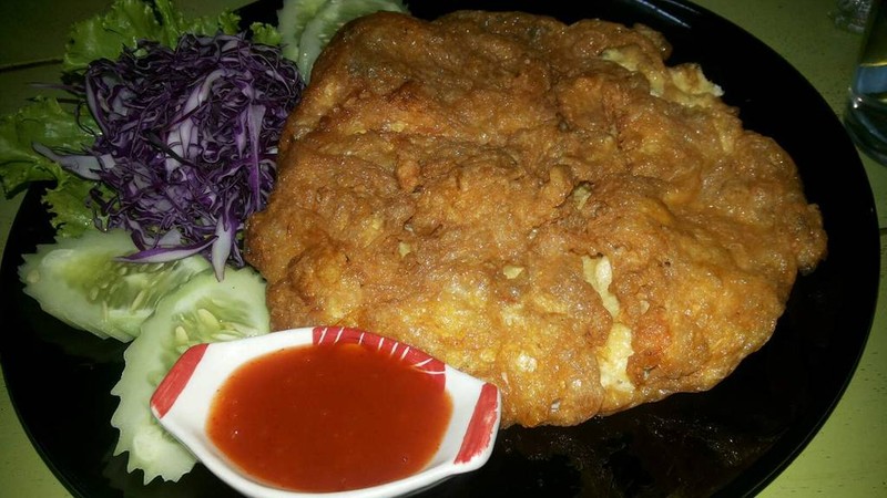 ไข่เจียวกุ้ง