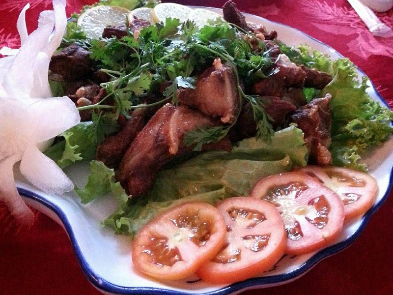 ซี่โครงหมูทอด
