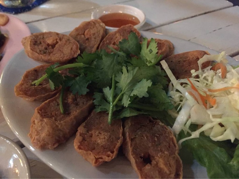 กุ้งห่อไข่เค็ม