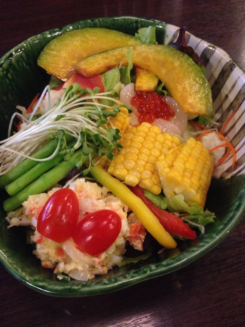 Hokkaido Salad 240THB