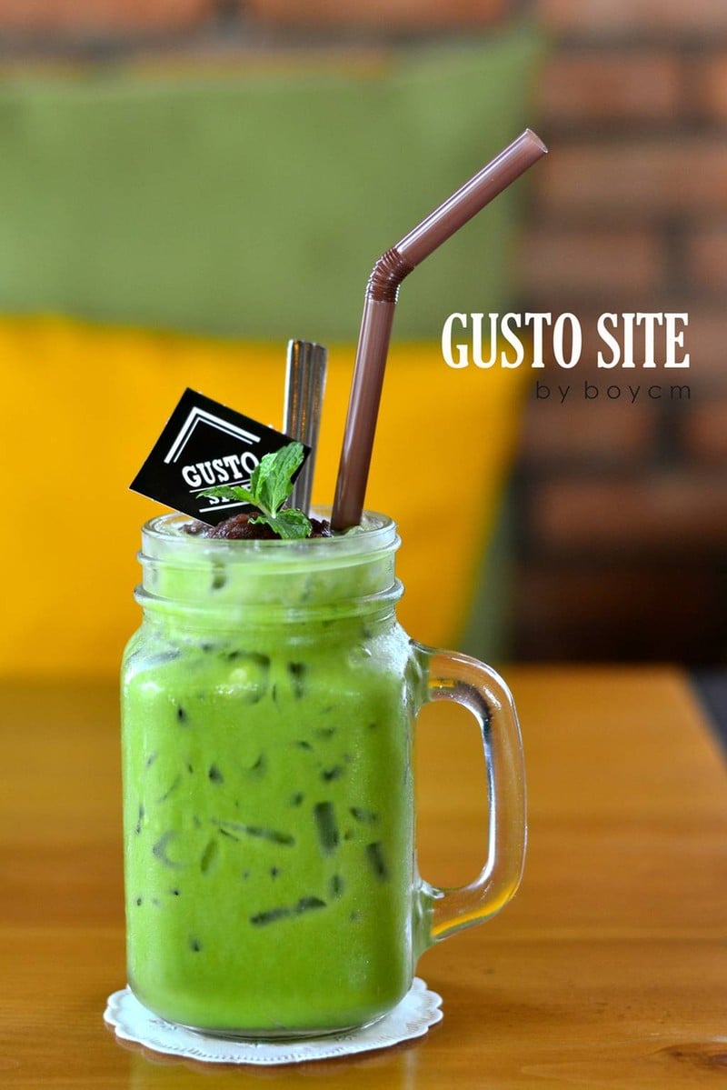 ชาเขียวเย็นถั่วแดง .. หอม หวานกำลังดี 