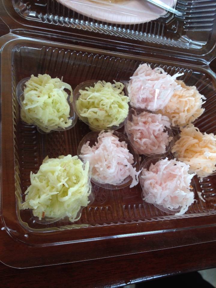 ของหวาน มะพร้าวแก้ว