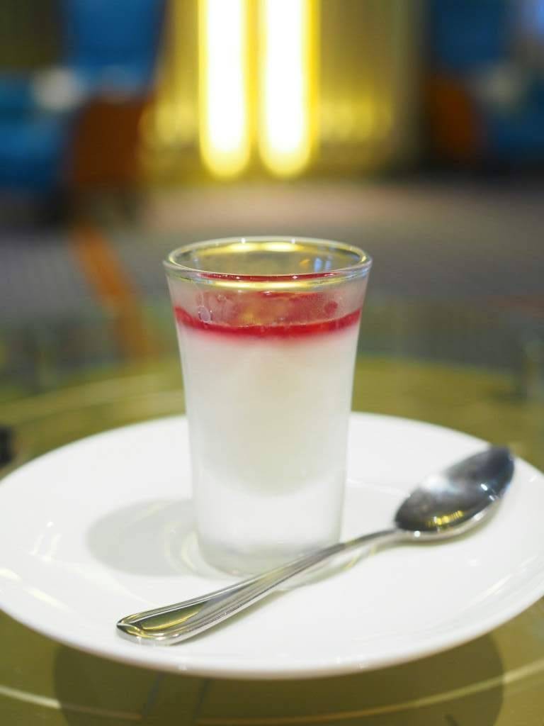 ราสเบอรี่พานาคอตต้า