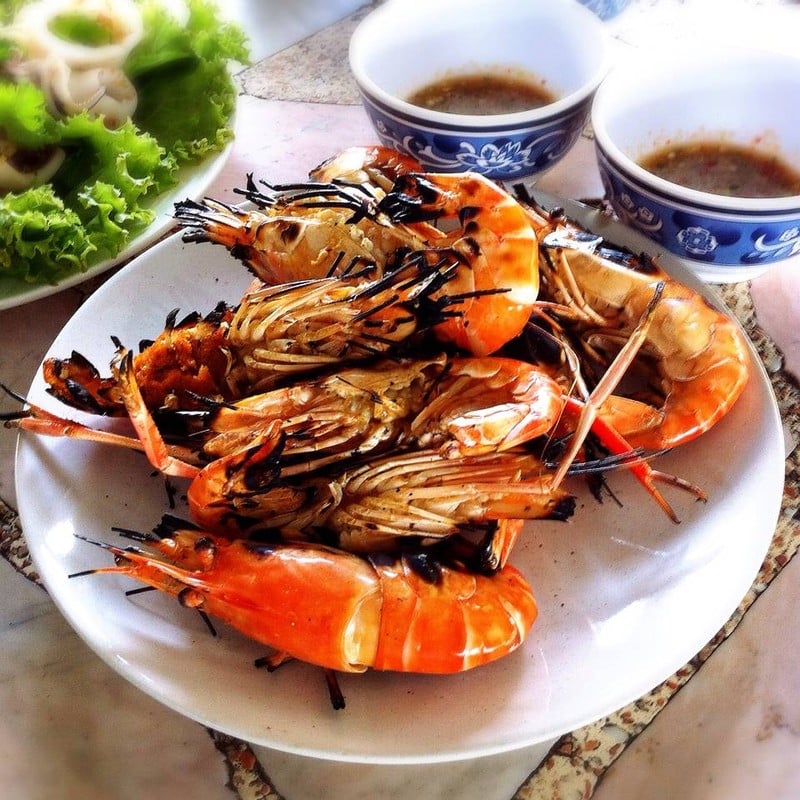 กุ้งเผา