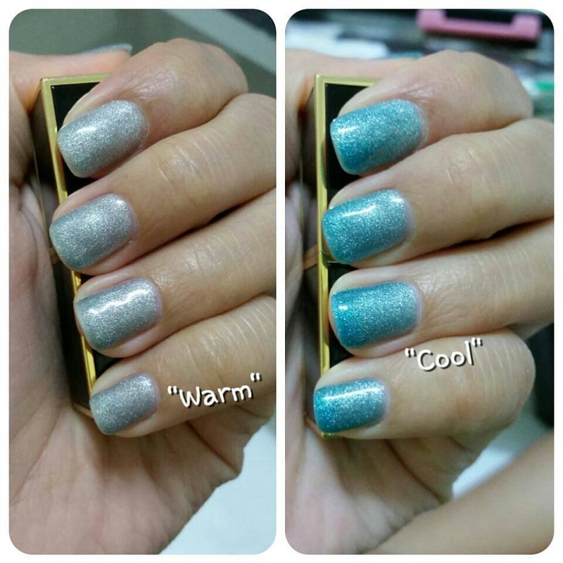 สีนี้พนักงานนำเสนอมาก เพราะเป็นสีที่เปลี่ยนตามอุณหภูมิค่ะ ชอบมากก