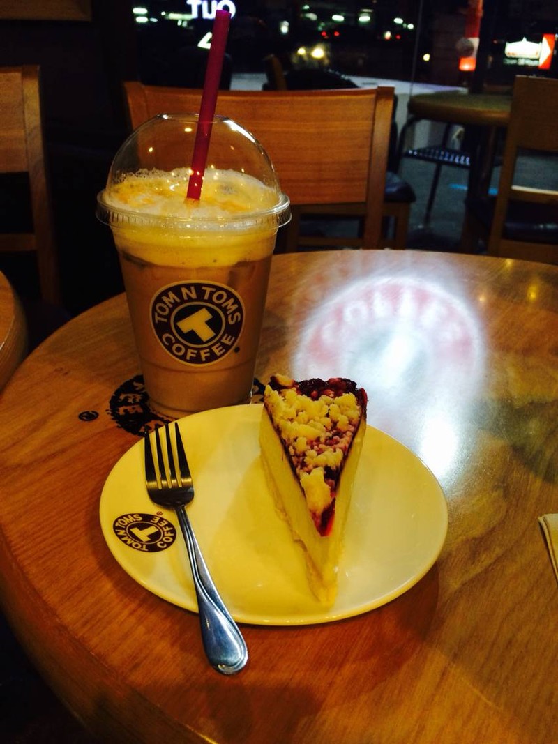 caramel mochaciano & Blueberry Cheese Cake