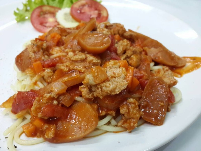 สปาเก็ทตี้ซอสหมู (59 บาท)