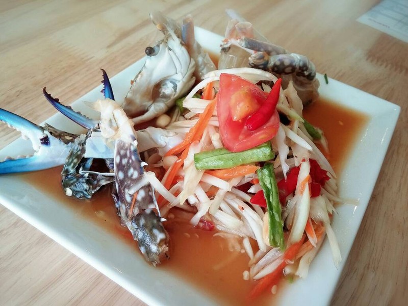 ตำปูม้าสด