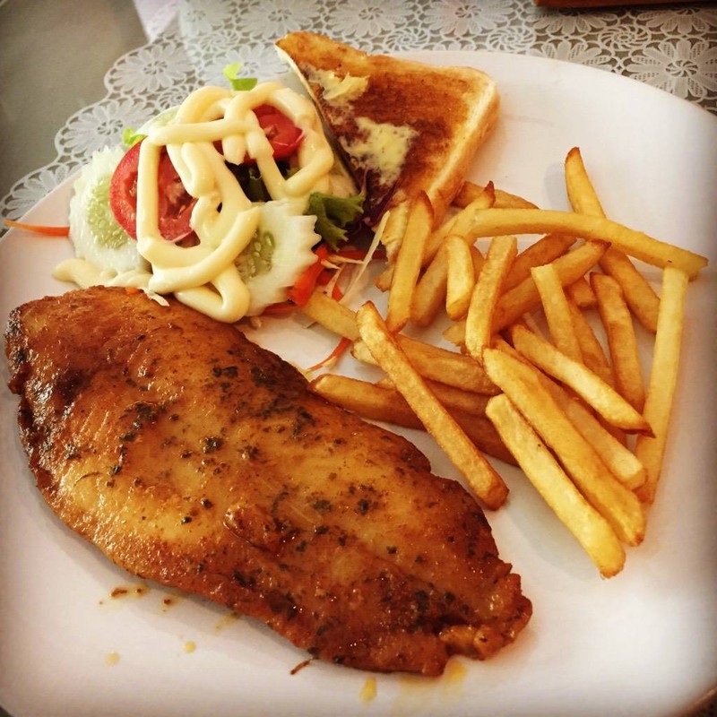 สเต็กปลา Spicy