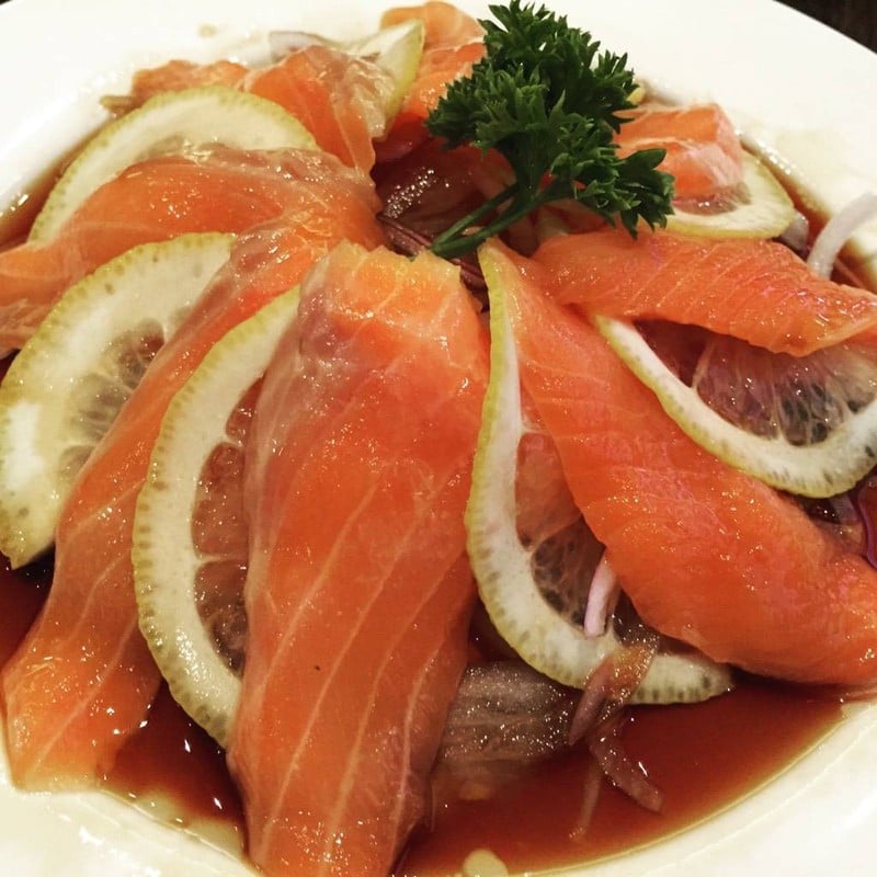 Salmon Carpaccio