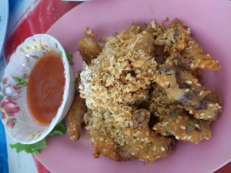 ไส้อ่อนทอด