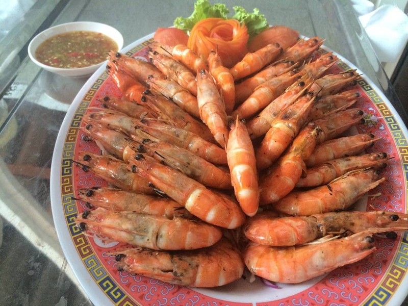 กุ้งเผา
