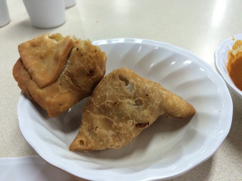samosa (ดีค่ะ แต่รสไม่ค่อยจัด)
