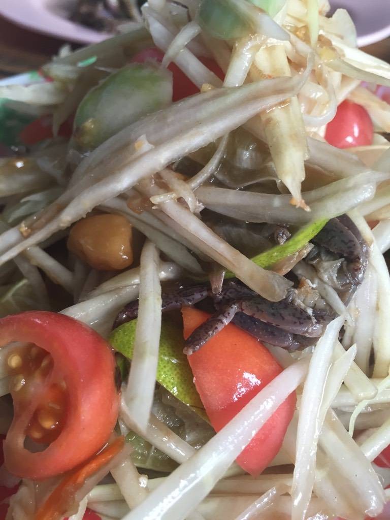 ส้มตำปูปลาร้า