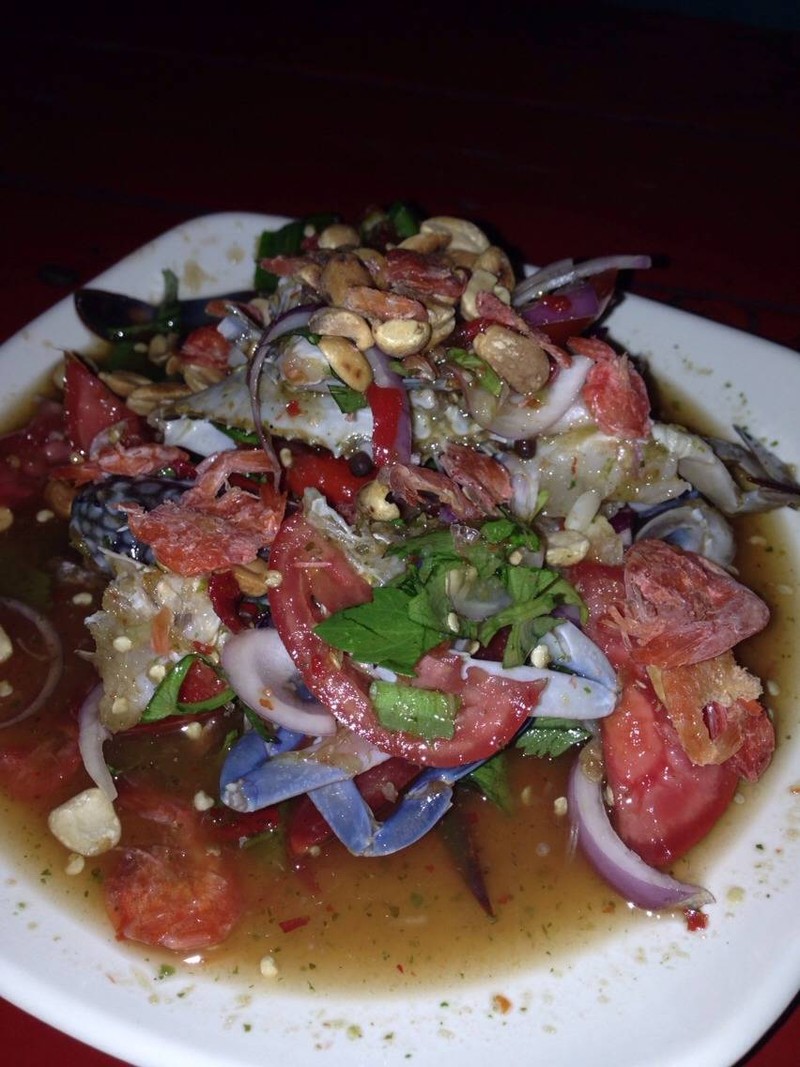 ยำปูม้า