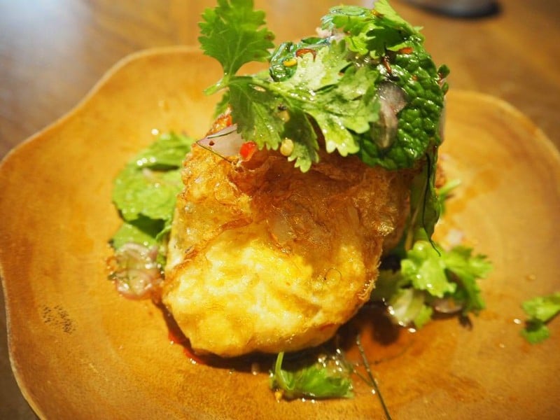 ยำไข่ดาวอินทรีย์