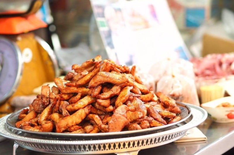 หมูนิ่มมากทอดร้อนๆ