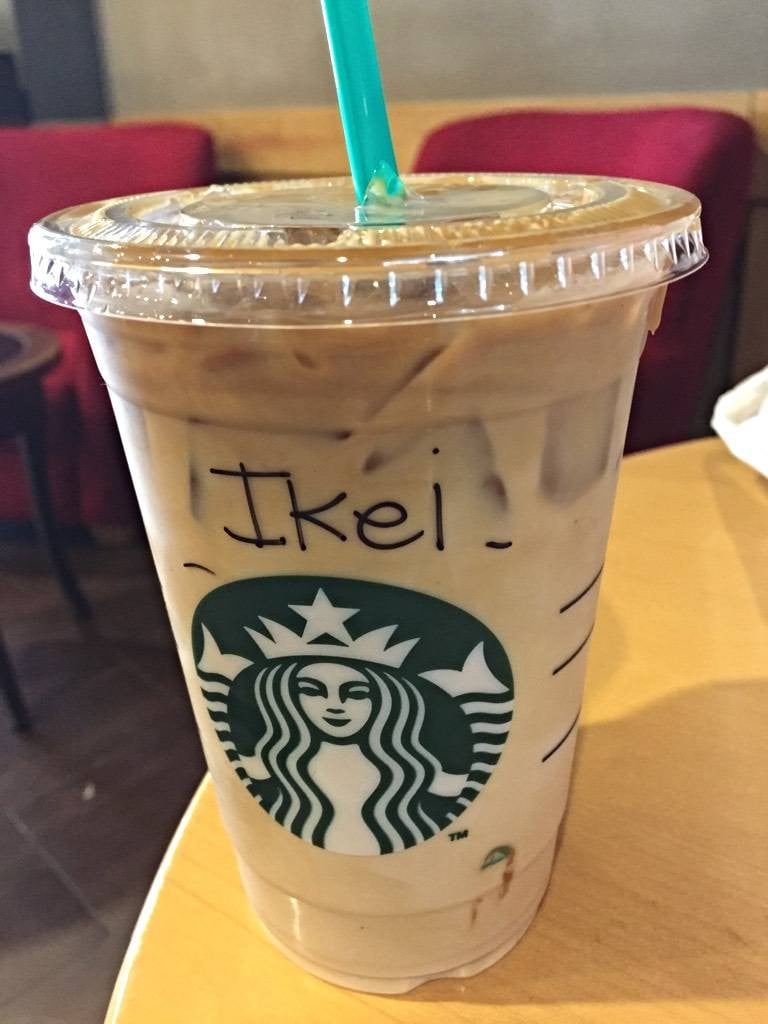 Iced Caramel Macchiato !!