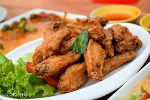 ปีกไก่ทอดเกลือ