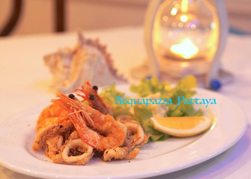 Caramari and Shrimp