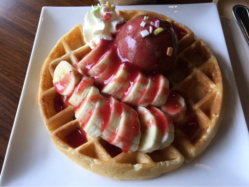On Focus to Chocolate Waffles