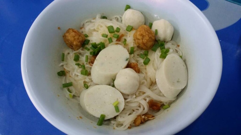 เส้นเล็กลูกชิ้นปลา