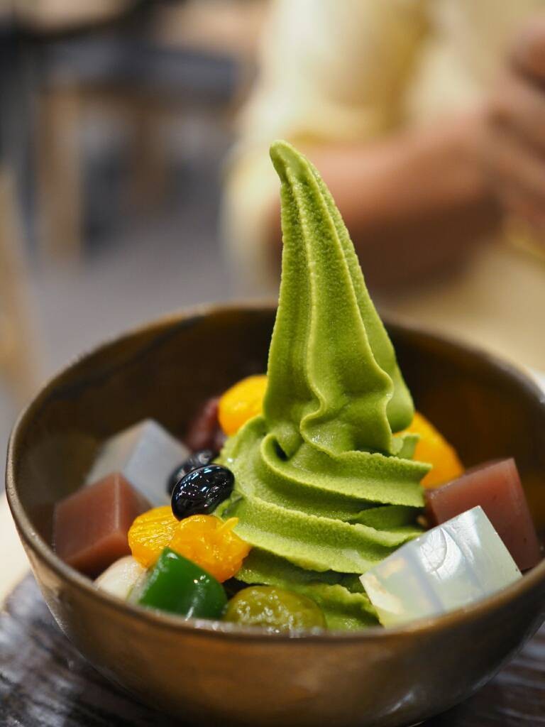 Matcha soft anmitsu (139B+)