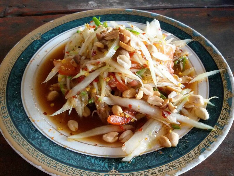 ตำไทย (ไม่ใส่กุ้งแห้ง) 30.-