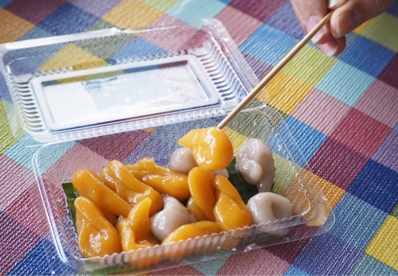 ขนมไทยไข่ปลาโบราณรสลูกตาล