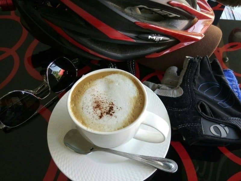 คาปูชิโน่ร้อน